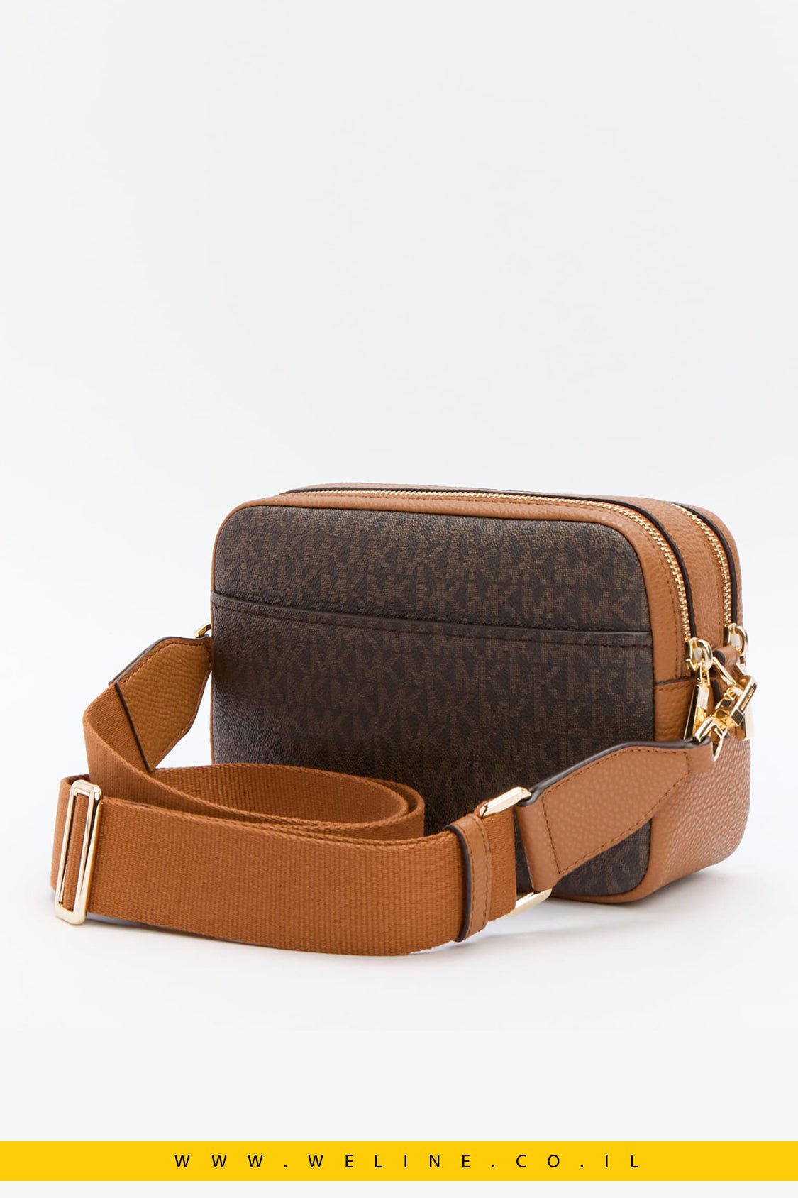 תיק קרוסבודי Michael Kors Bryant Medium Signature Logo Camera - WELINE.CO.IL
