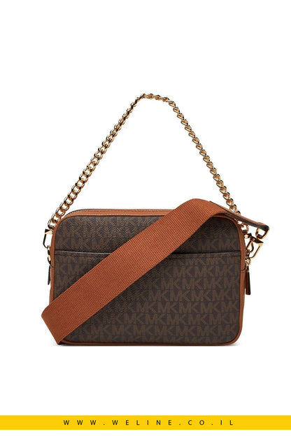 תיק קרוסבודי Michael Kors Bryant Medium Signature Logo Camera - WELINE.CO.IL