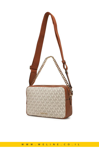 תיק קרוסבודי Michael Kors Bryant Medium Signature Logo Camera - WELINE.CO.IL