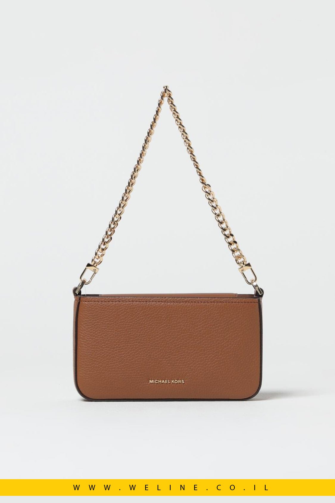 תיק כתף Michael Kors Bryant Small Convertible Pebbled Leather - WELINE.CO.IL