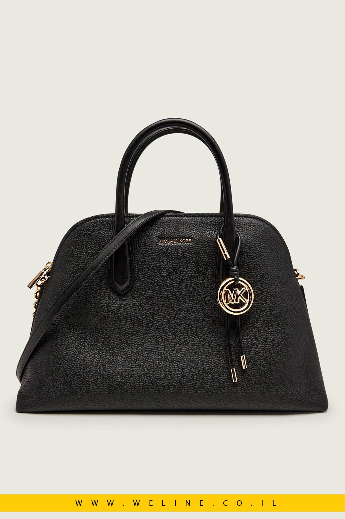 תיק יד לנשים Michael Kors Freddie Large Grained Leather - WELINE.CO.IL