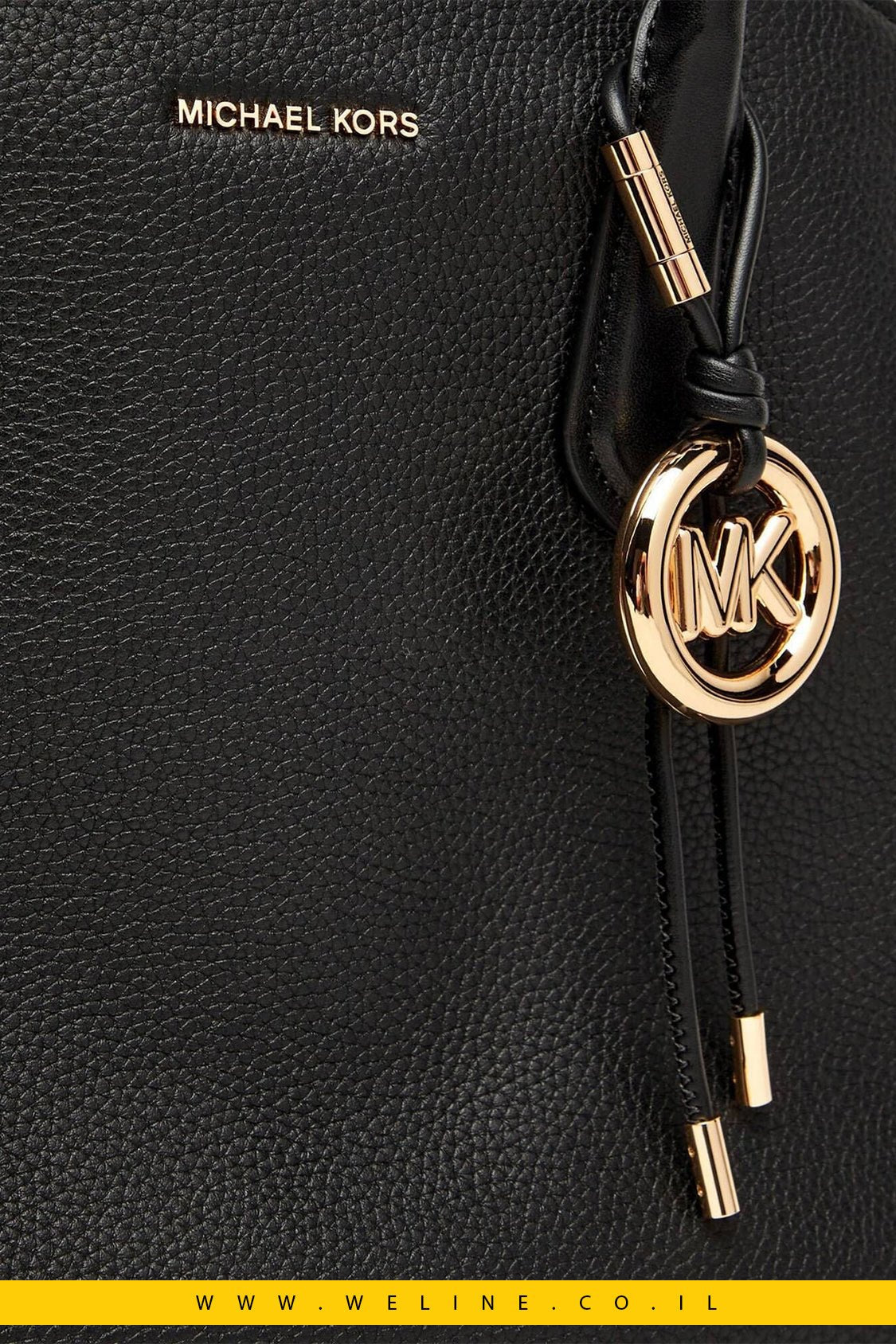 תיק יד לנשים Michael Kors Freddie Large Grained Leather - WELINE.CO.IL