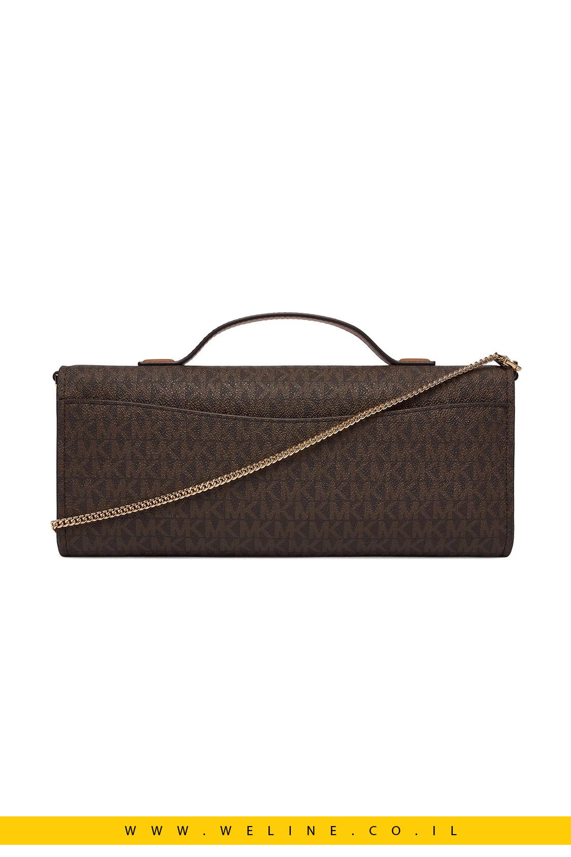 תיק קלאץ' Michael Kors Hamilton Moderne Medium Signature Logo - WELINE.CO.IL