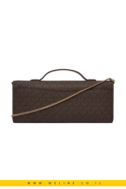 תיק קלאץ' Michael Kors Hamilton Moderne Medium Signature Logo - WELINE.CO.IL