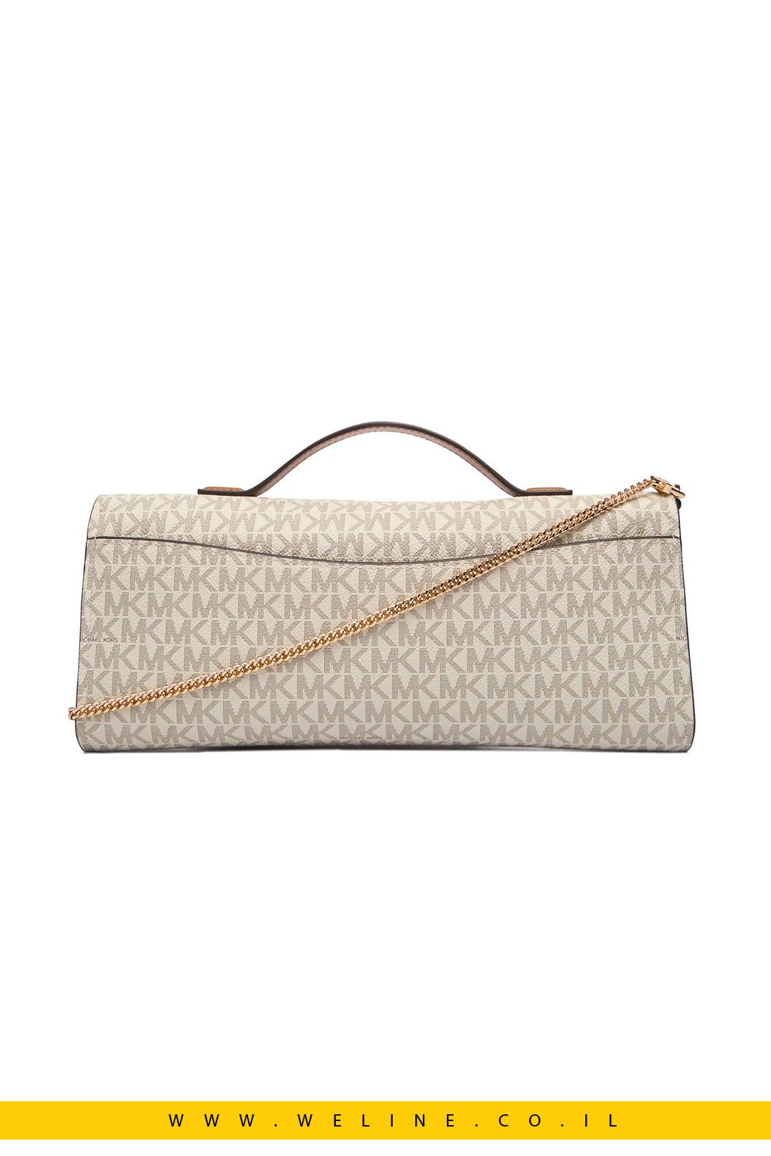 תיק קלאץ' Michael Kors Hamilton Moderne Medium Signature Logo - WELINE.CO.IL