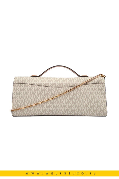 תיק קלאץ' Michael Kors Hamilton Moderne Medium Signature Logo - WELINE.CO.IL