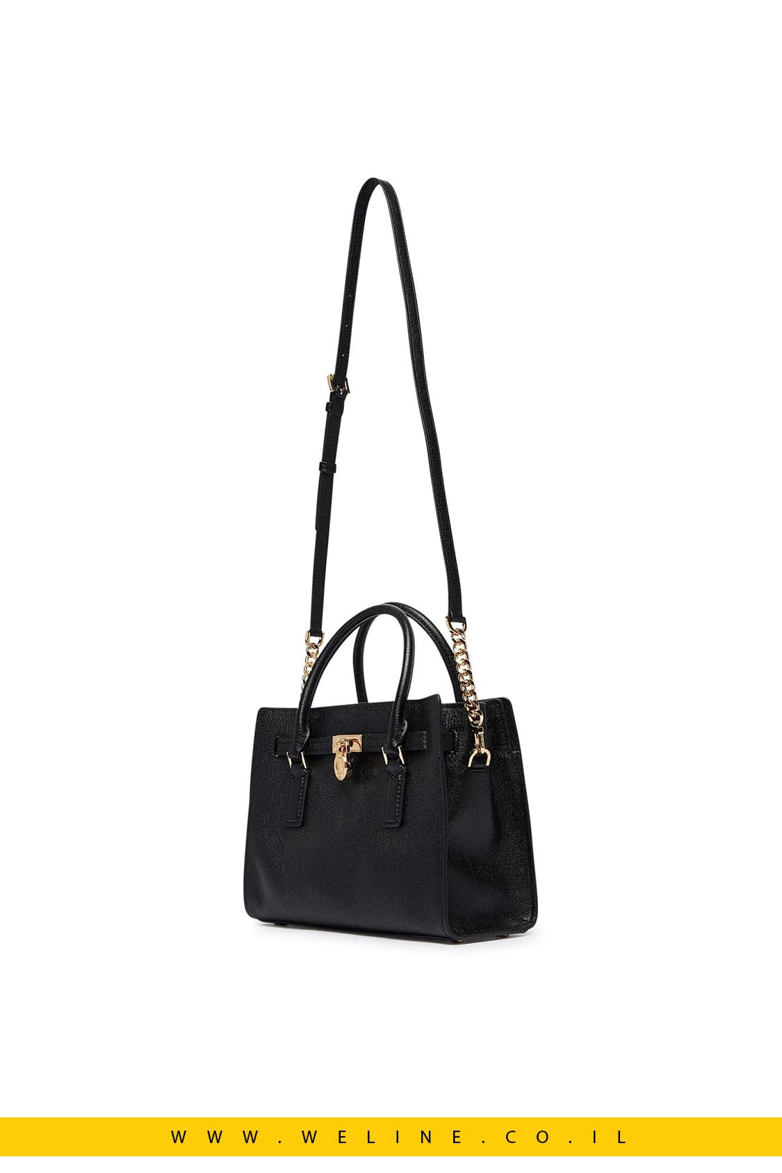 תיק יד לנשים Michael Kors Hamilton Moderne Small Grained Leather - WELINE.CO.IL