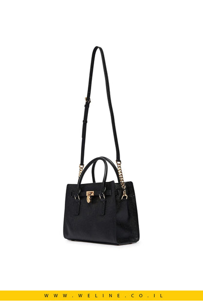 תיק יד לנשים Michael Kors Hamilton Moderne Small Grained Leather - WELINE.CO.IL