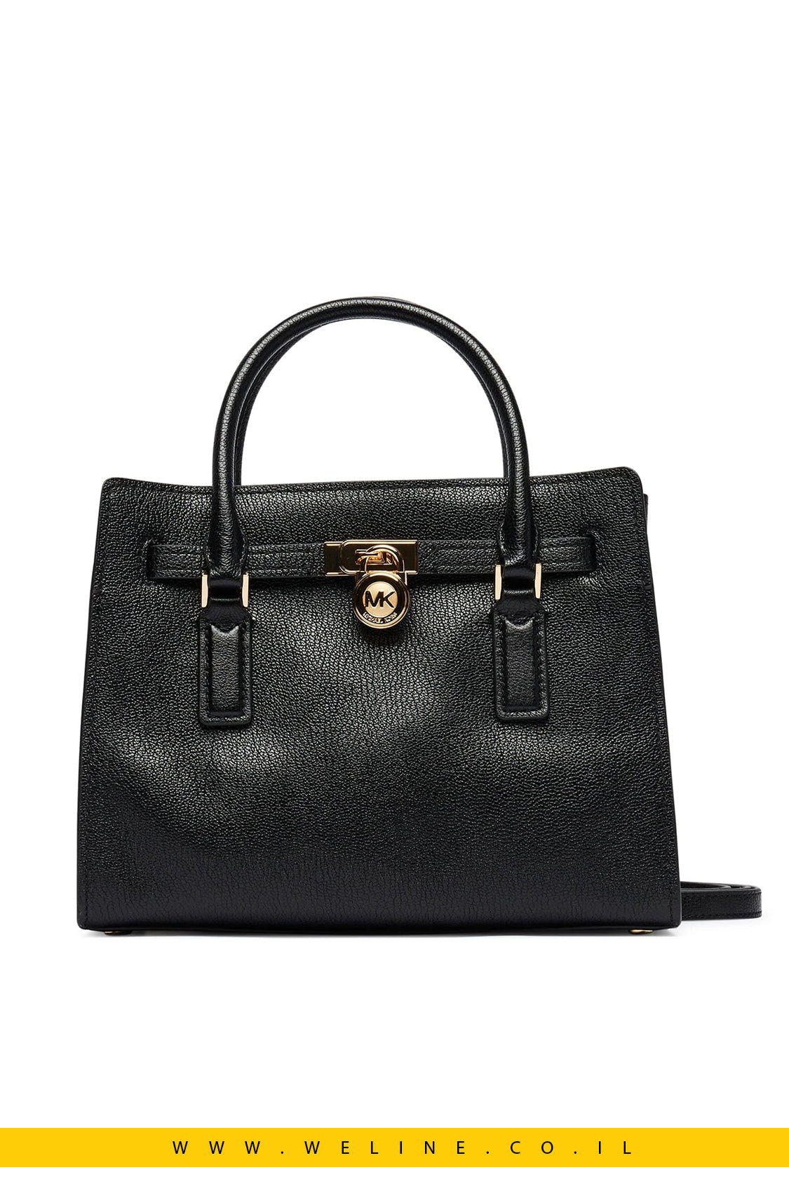 תיק יד לנשים Michael Kors Hamilton Moderne Small Grained Leather - WELINE.CO.IL