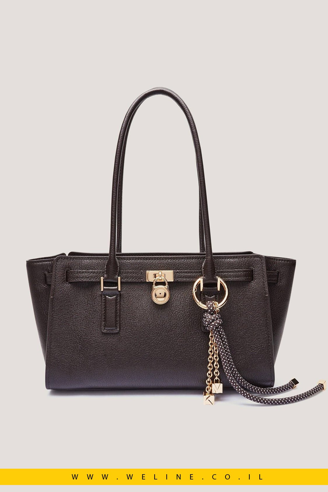 תיק יד לנשים Michael Kors Hamilton Moderne Small Leather - WELINE.CO.IL