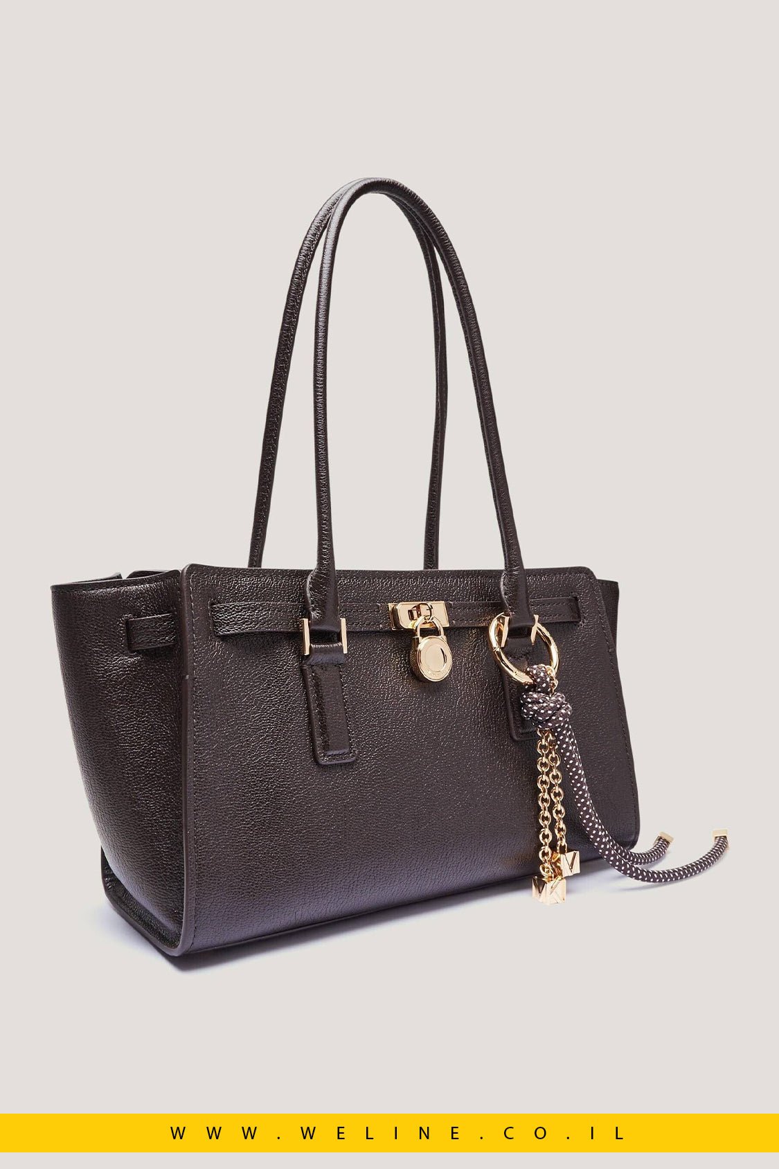תיק יד לנשים Michael Kors Hamilton Moderne Small Leather - WELINE.CO.IL