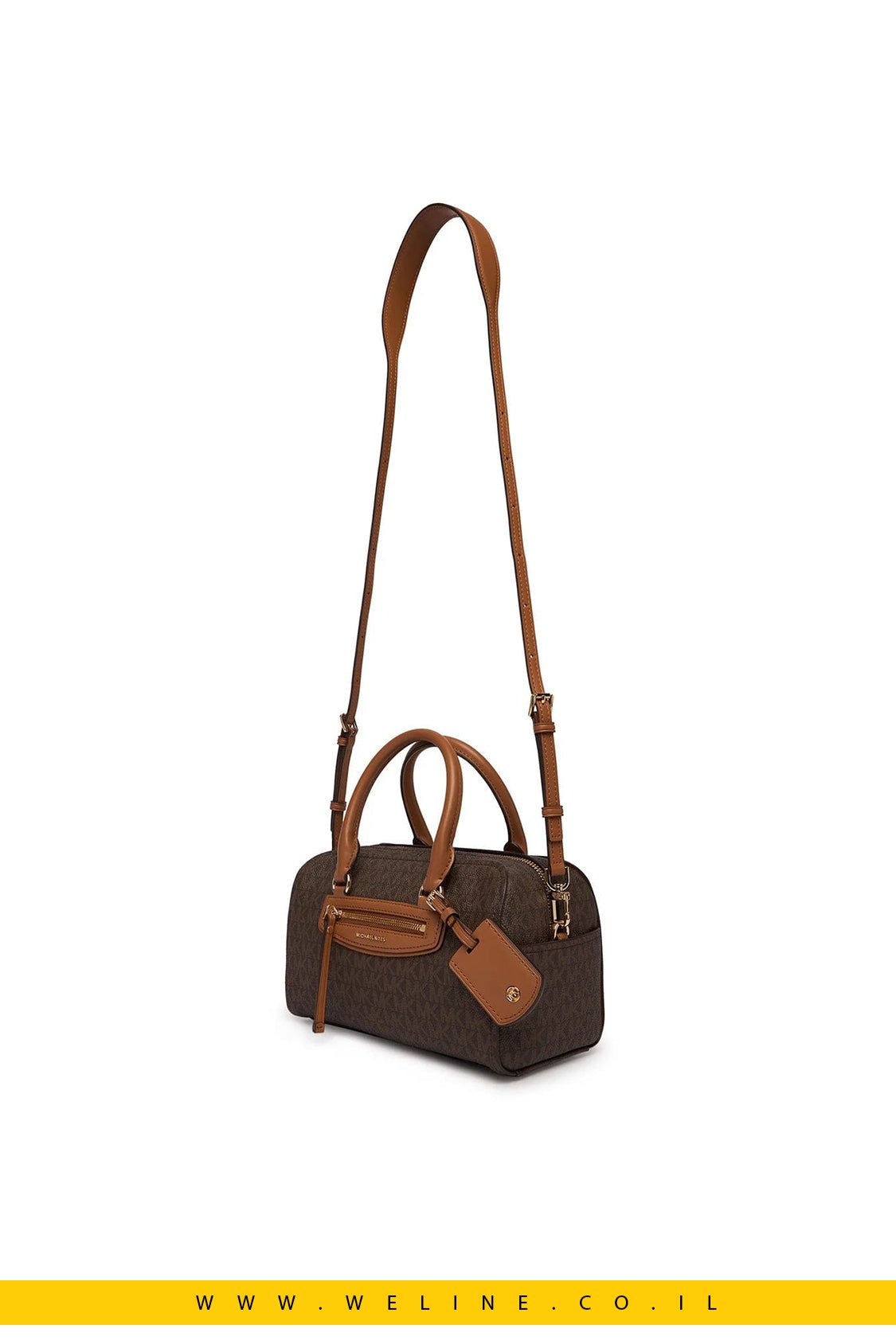 תיק קרוסבודי Michael Kors Jet Set Travel Extra-Small Signature Logo Duffel - WELINE.CO.IL