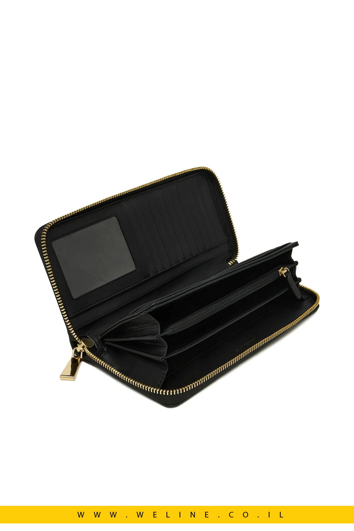 ארנק נשים Michael Kors Jet Set Travel Large Pebbled Leather Continental - WELINE.CO.IL