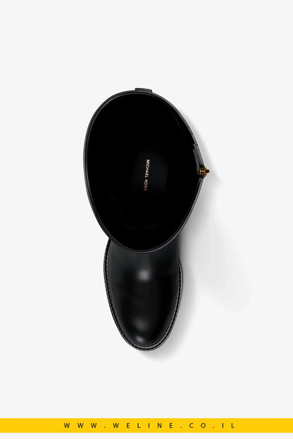 מגפיים לנשים Michael Kors Kimmee Signature Logo Boot - WELINE.CO.IL