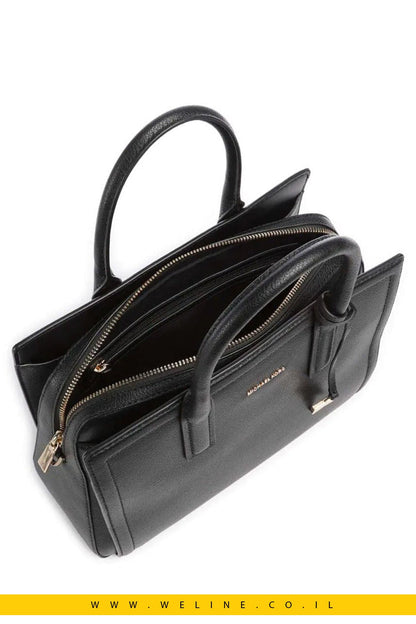 תיק יד לנשים Michael Kors Laila Medium Leather Satchel - WELINE.CO.IL