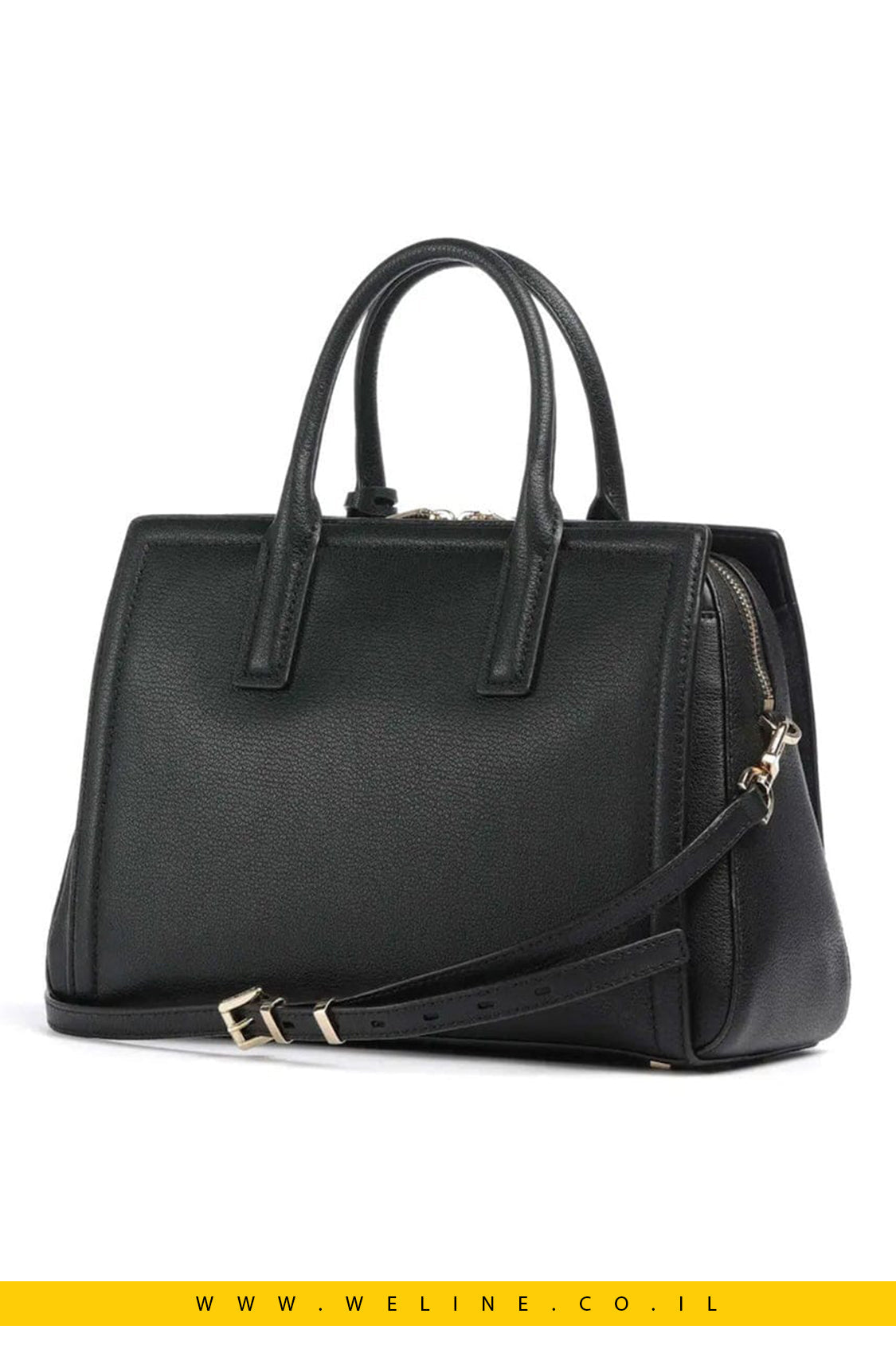 תיק יד לנשים Michael Kors Laila Medium Leather Satchel - WELINE.CO.IL