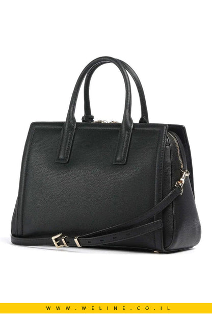 תיק יד לנשים Michael Kors Laila Medium Leather Satchel - WELINE.CO.IL