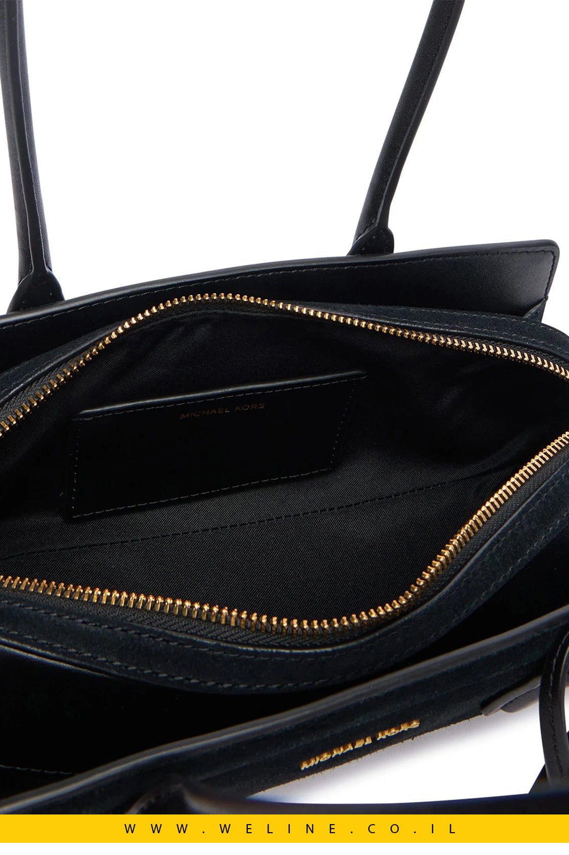 תיק כתף לנשים Michael Kors Laila Small Suede - WELINE.CO.IL