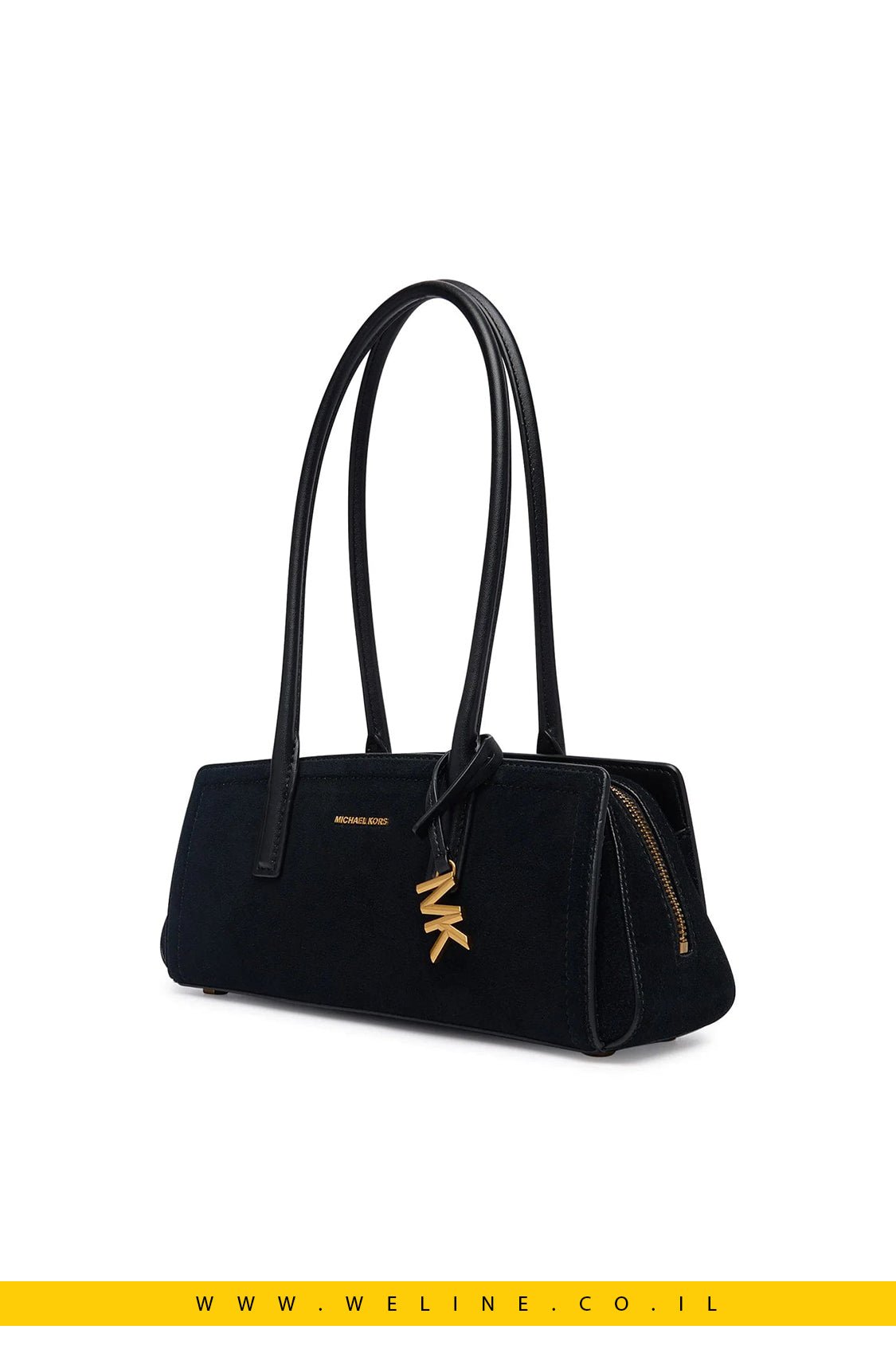 תיק כתף לנשים Michael Kors Laila Small Suede - WELINE.CO.IL