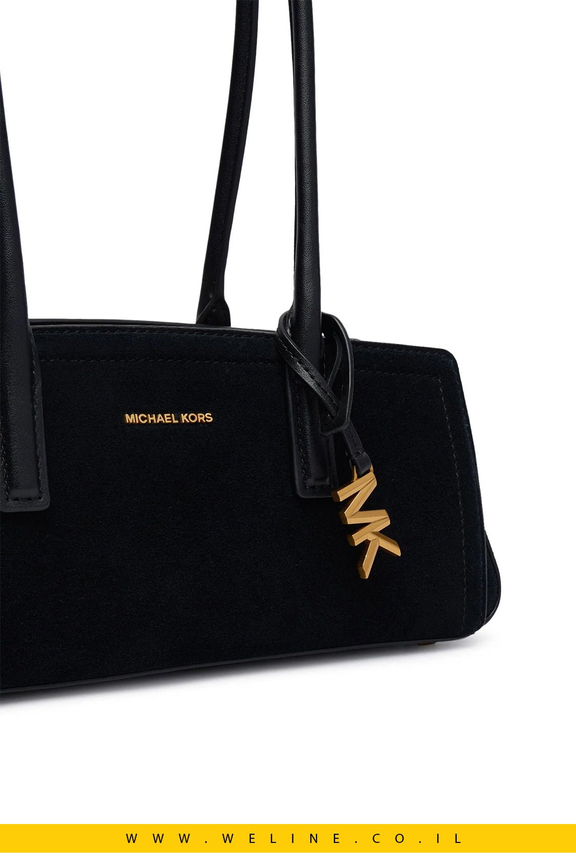 תיק כתף לנשים Michael Kors Laila Small Suede - WELINE.CO.IL