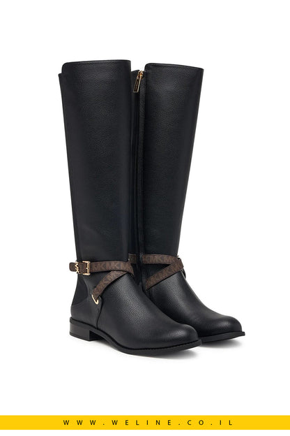 מגפיים גבוהים לנשים MICHAEL Michael Kors Rachel Flat Boot - WELINE.CO.IL