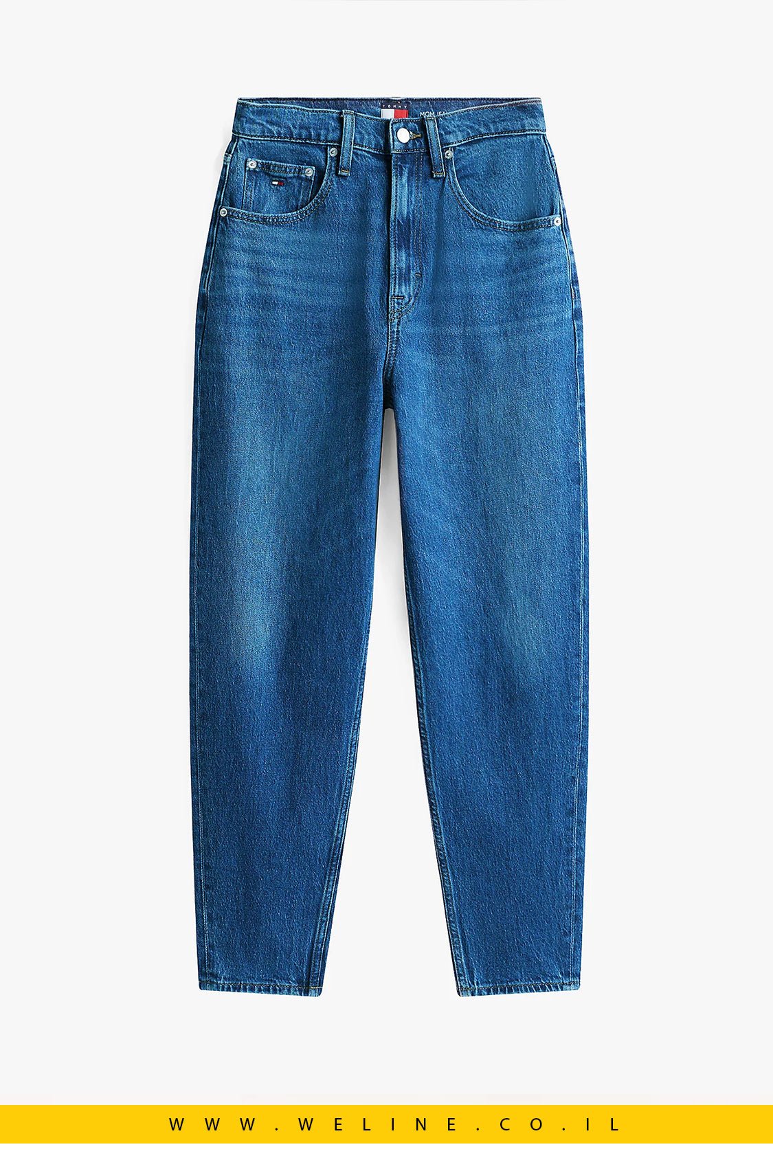 ג'ינס נשים גזרת Mom בגובה אולטרה - גבוה | Tommy Jeans - WELINE.CO.IL