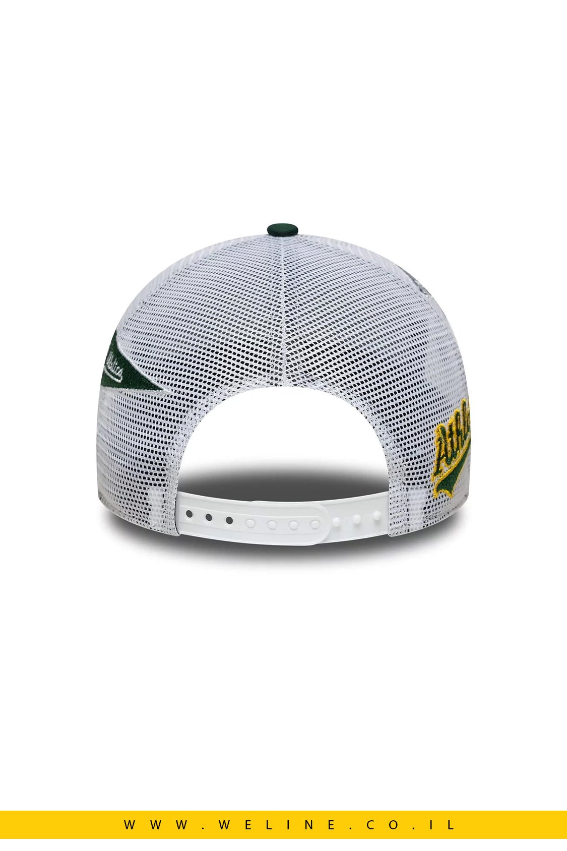 כובע New Era 9FORTY A - Frame Trucker MLB Multi Patch Oakland Athletics – ירוק | יוניסקס - WELINE.CO.IL