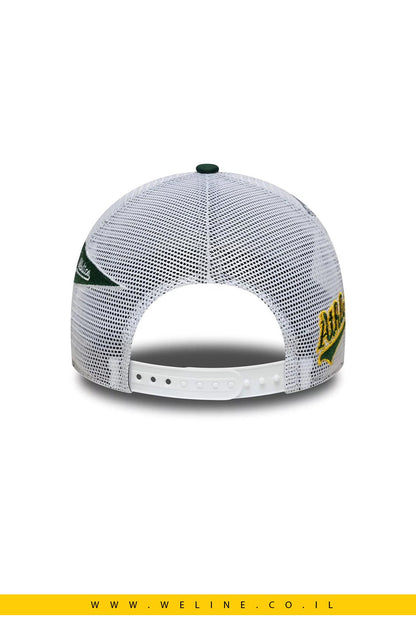 כובע New Era 9FORTY A - Frame Trucker MLB Multi Patch Oakland Athletics – ירוק | יוניסקס - WELINE.CO.IL