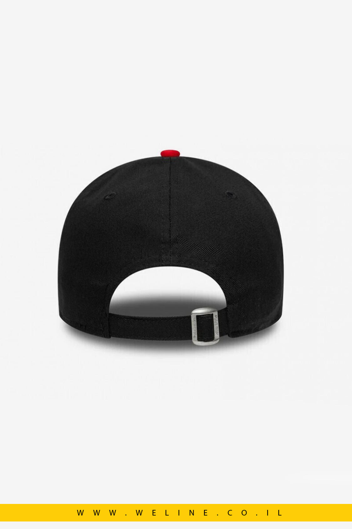 כובע מצחייה New Era 9FORTY – Chicago Bulls NBA Side Patch | שחור - WELINE.CO.IL
