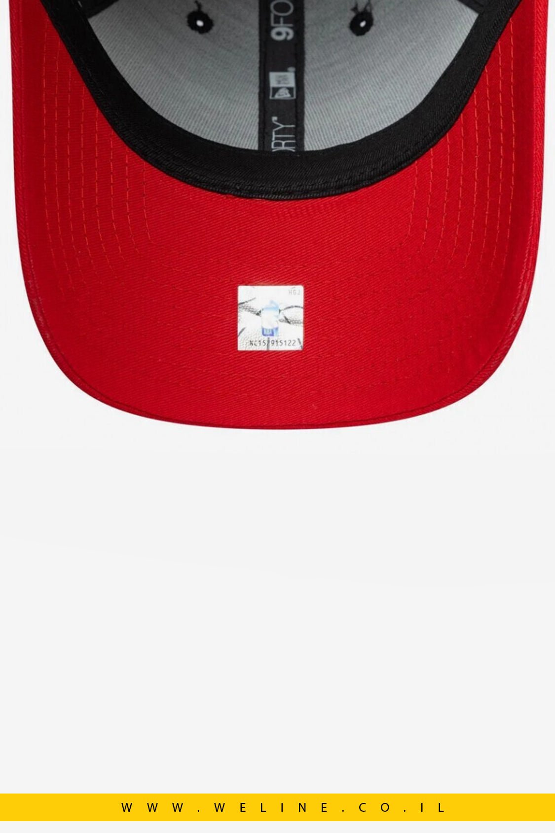 כובע מצחייה New Era 9FORTY – Chicago Bulls NBA Side Patch | שחור - WELINE.CO.IL