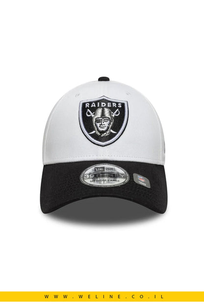 כובע New Era Las Vegas Raiders 39THIRTY Stretch Fit – לבן | NFL Official - WELINE.CO.IL
