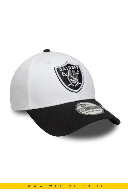 כובע New Era Las Vegas Raiders 39THIRTY Stretch Fit – לבן | NFL Official - WELINE.CO.IL