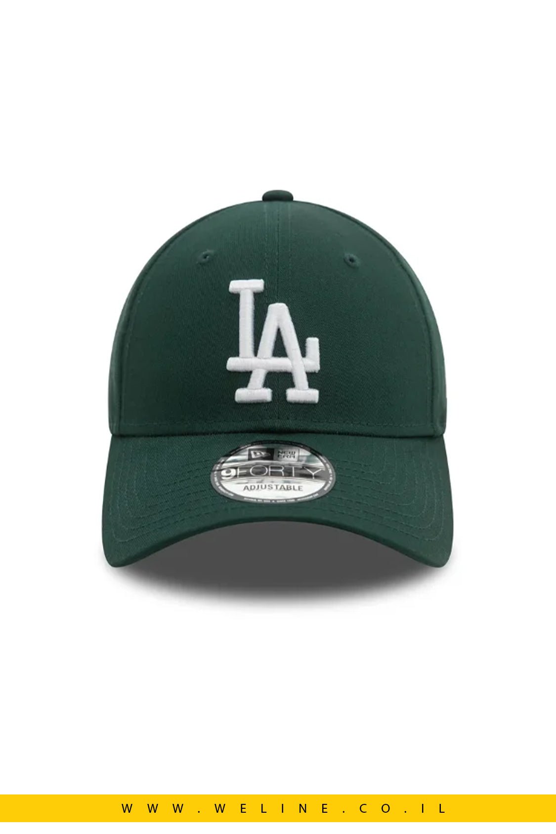 כובע מצחייה New Era League Essential 9FORTY LA Dodgers – ירוק | כותנה 100% - WELINE.CO.IL