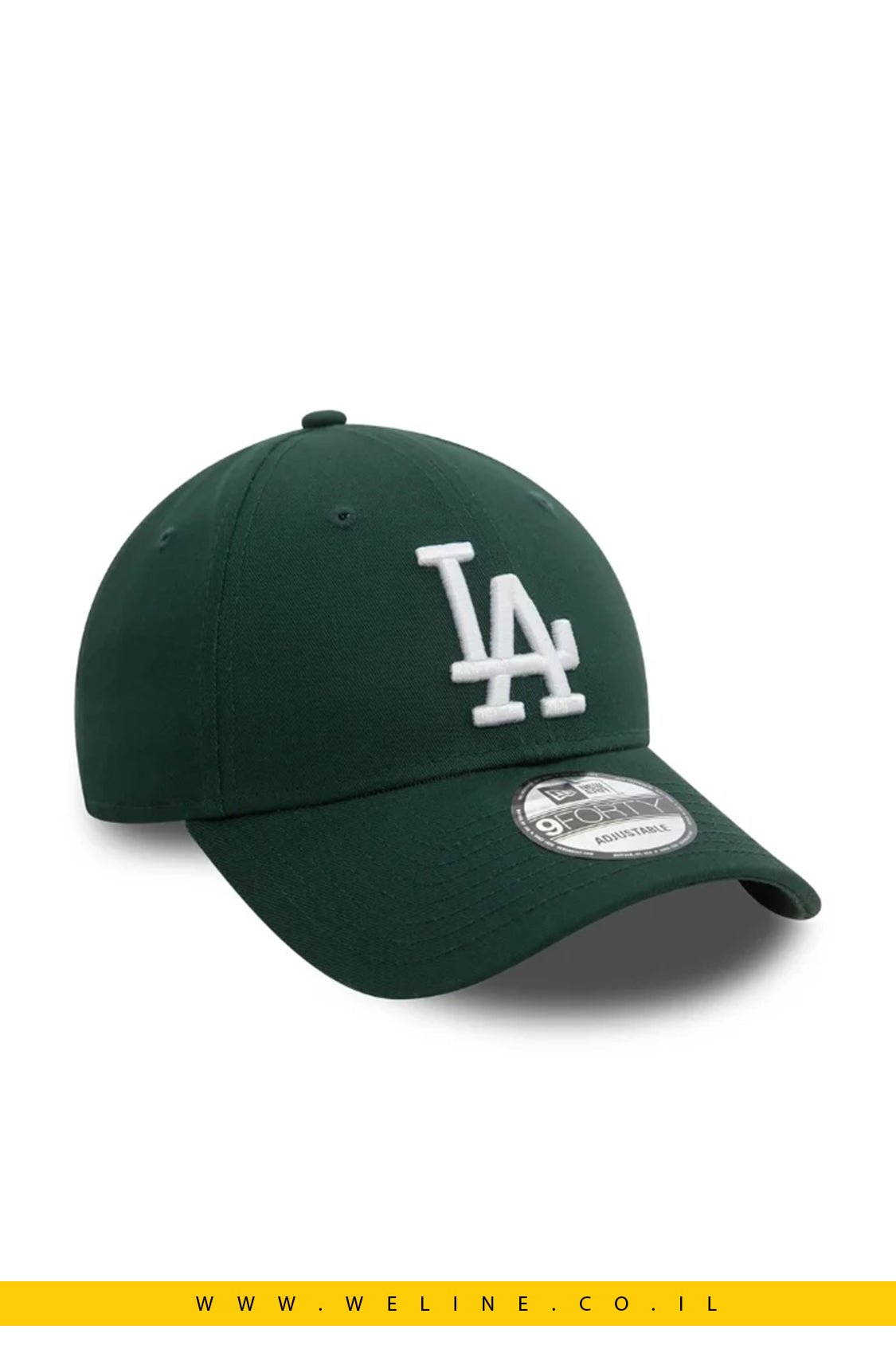 כובע מצחייה New Era League Essential 9FORTY LA Dodgers – ירוק | כותנה 100% - WELINE.CO.IL