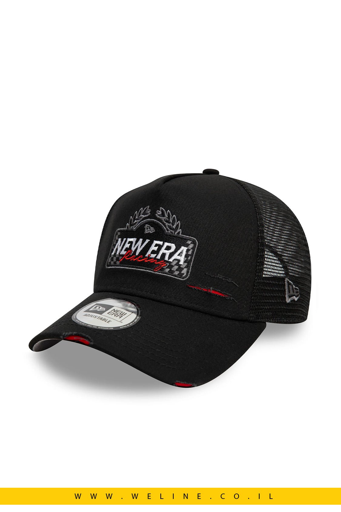 כובע ניו ארה מוטוספורט שחור – New Era Motorsport Cap - WELINE.CO.IL
