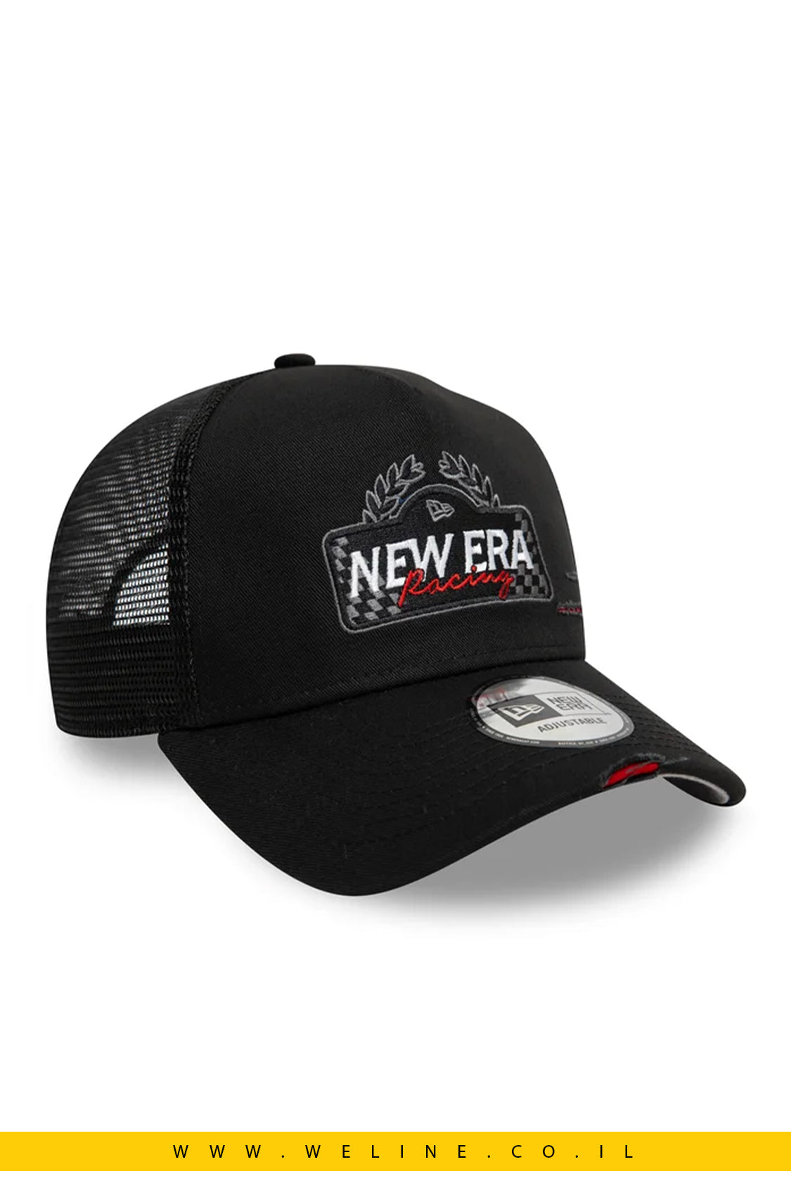 כובע ניו ארה מוטוספורט שחור – New Era Motorsport Cap - WELINE.CO.IL