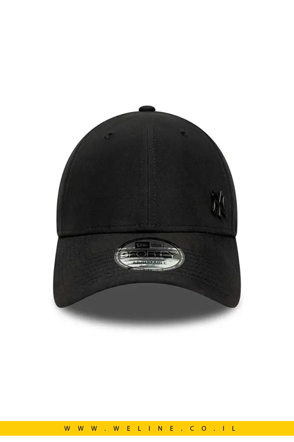 כובע New Era New York Yankees MLB 9FORTY – לוגו מטאלי | Strapback מתכוונן - WELINE.CO.IL