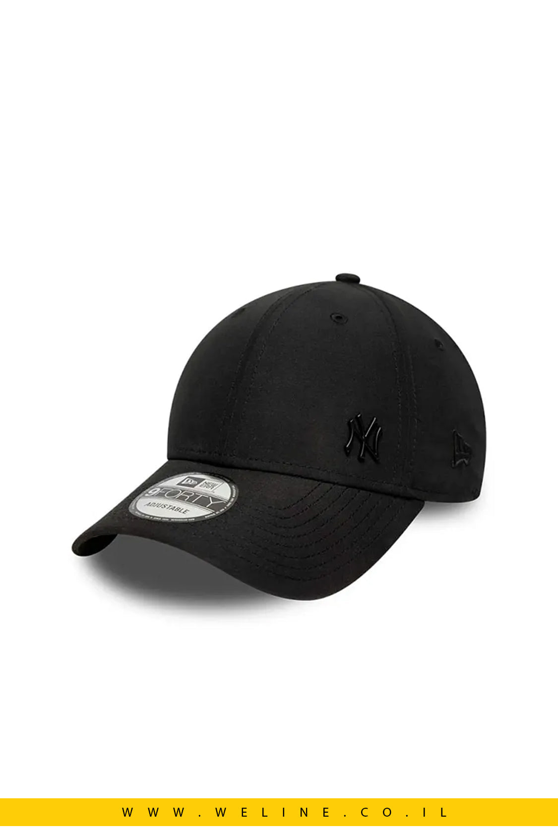 כובע New Era New York Yankees MLB 9FORTY – לוגו מטאלי | Strapback מתכוונן - WELINE.CO.IL