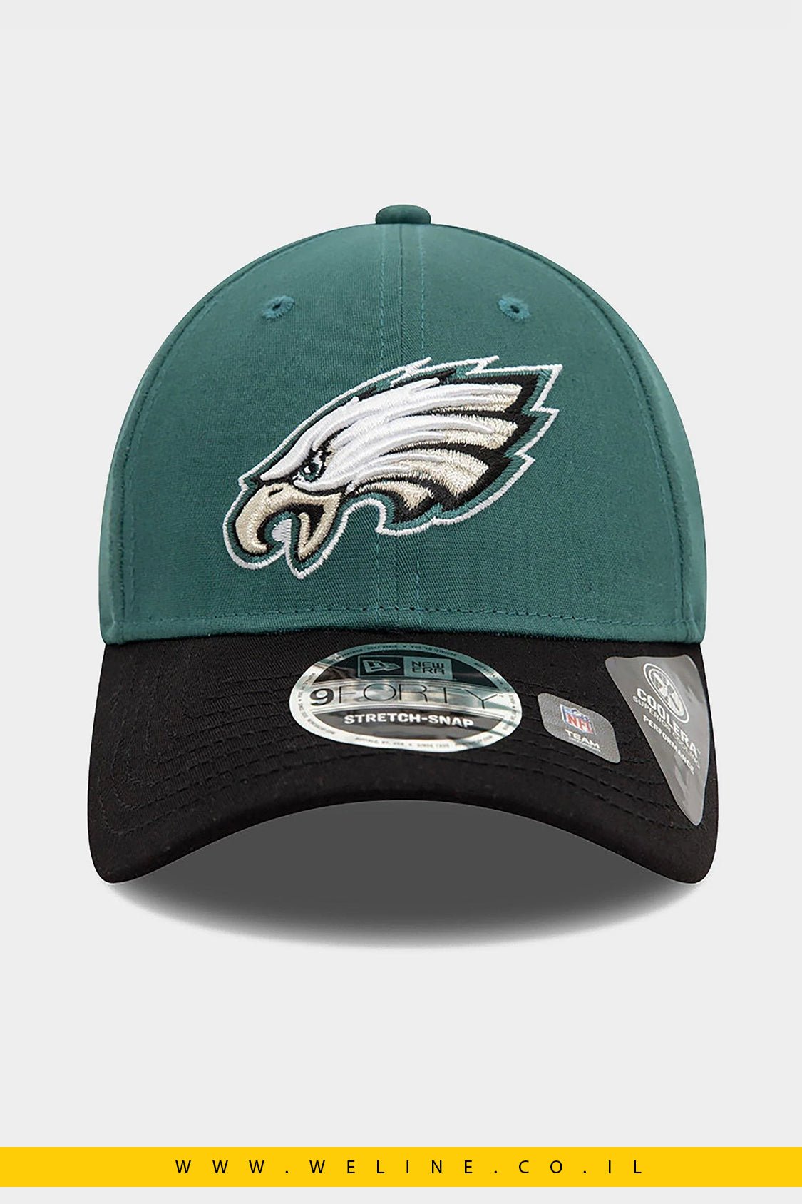 כובע מצחייה New Era Philadelphia Eagles 9FORTY Stretch Snap – NFL - WELINE.CO.IL
