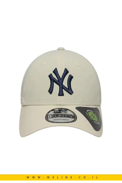 כובע מצחייה New Era Recycled 9FORTY NEYYAN STNNVY – צבע לבן | קולקציית נשים SU25 - WELINE.CO.IL