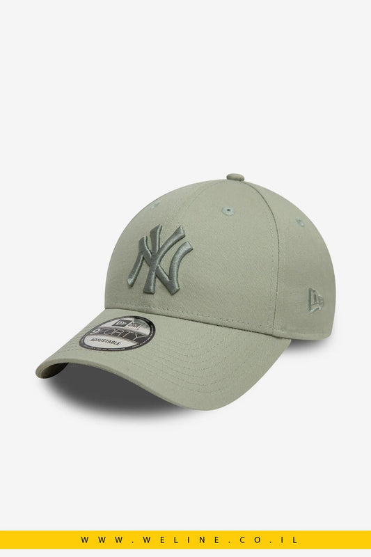 כובע מתכוונן New York Yankees League Essential Pastel Green 9FORTY מבית New Era - WELINE.CO.IL