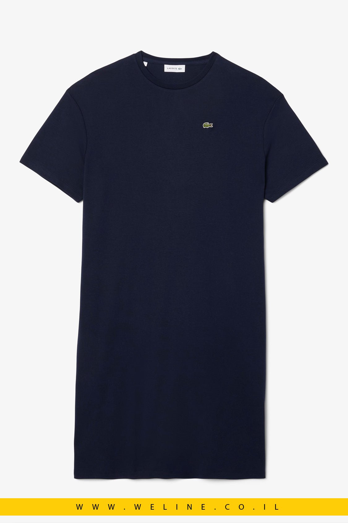 שמלת טי שירט Lacoste לנשים