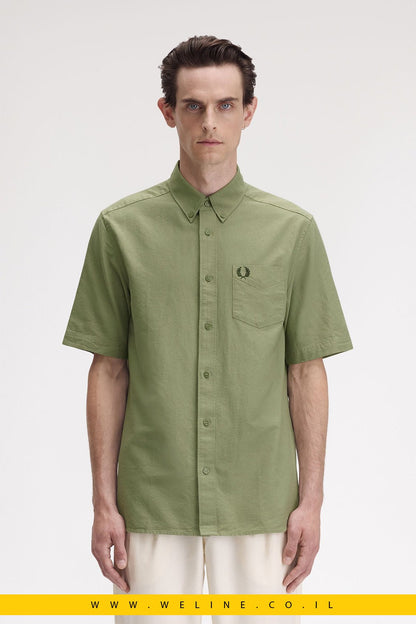 חולצת אוקספורד מכותנה לגברים – Oxford Shirt - WELINE.CO.IL
