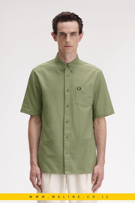 חולצת אוקספורד מכותנה לגברים – Oxford Shirt - WELINE.CO.IL