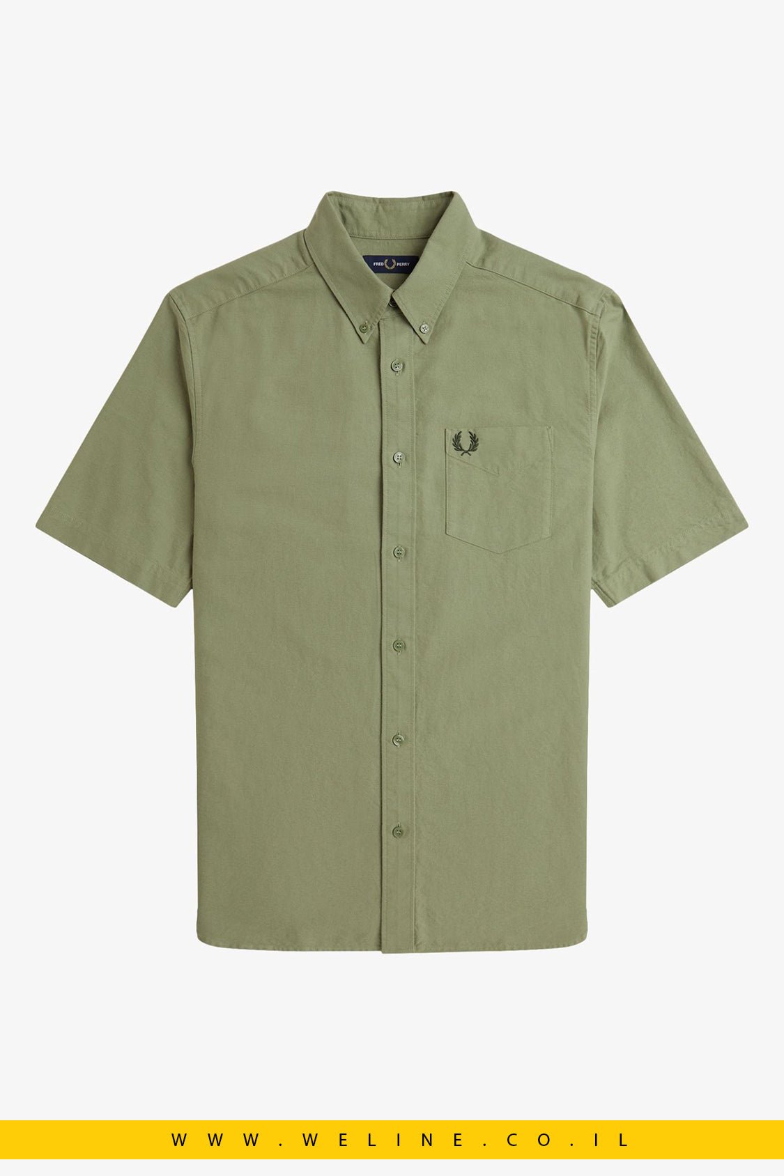 חולצת אוקספורד מכותנה לגברים – Oxford Shirt - WELINE.CO.IL