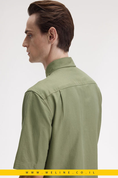חולצת אוקספורד מכותנה לגברים – Oxford Shirt - WELINE.CO.IL