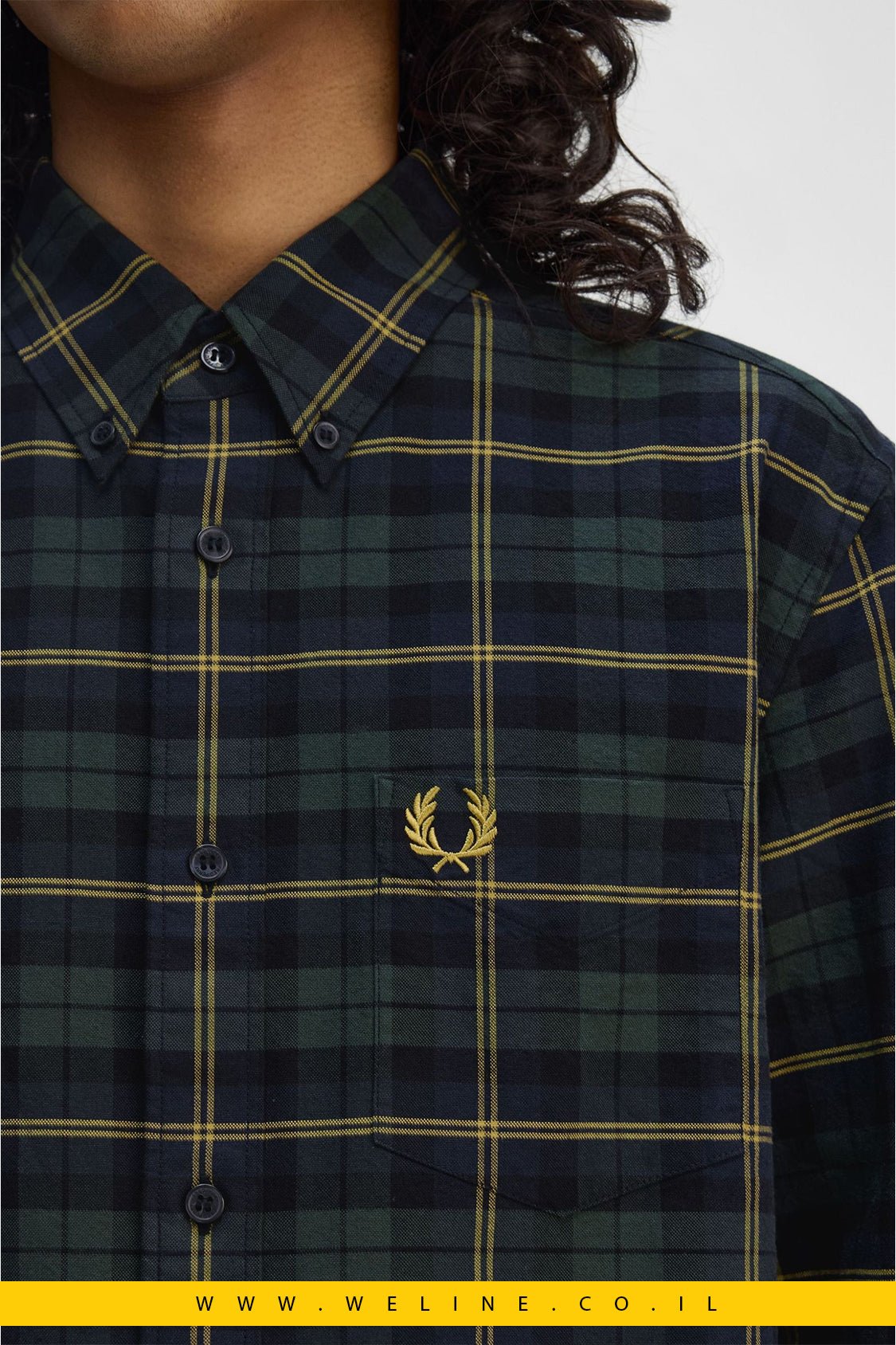 חולצת אוקספורד טארטן | Oxford Tartan Shirt - WELINE.CO.IL