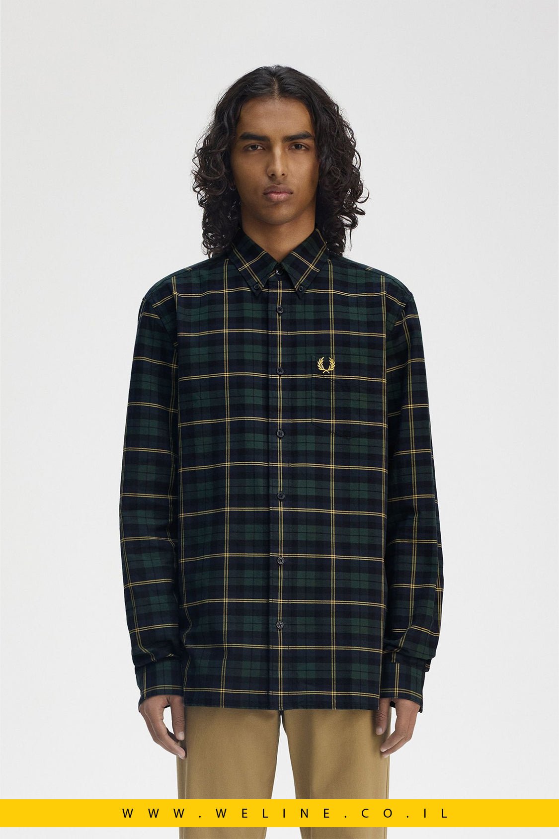 חולצת אוקספורד טארטן | Oxford Tartan Shirt - WELINE.CO.IL