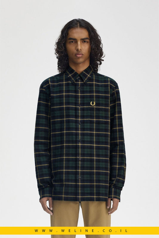 חולצת אוקספורד טארטן | Oxford Tartan Shirt - WELINE.CO.IL
