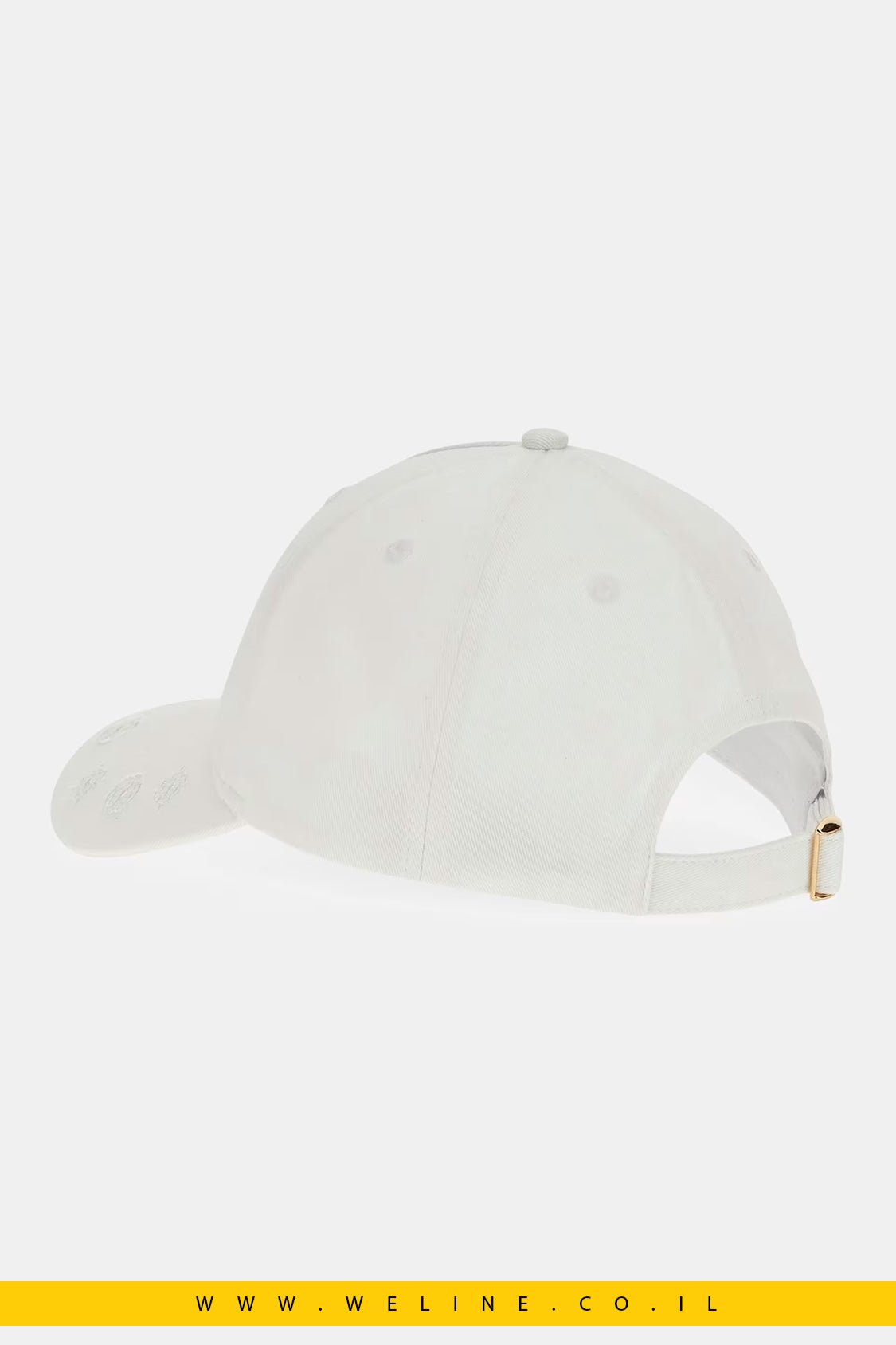 כובע בייסבול לבן Peony Logo – GUESS - WELINE.CO.IL